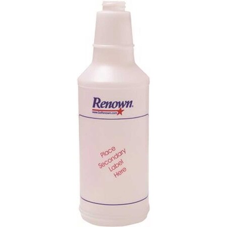 Renown 32 oz. Plastic Spray Bottle with Graduations REN05121